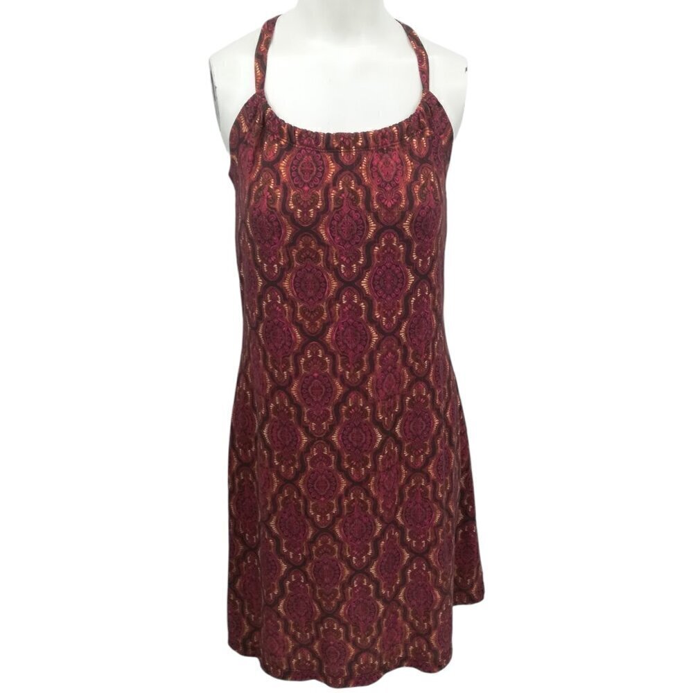 Prana Breathe Quinn Racerback Athletic Dress Size S Shelf Bra Athleisure Tennis